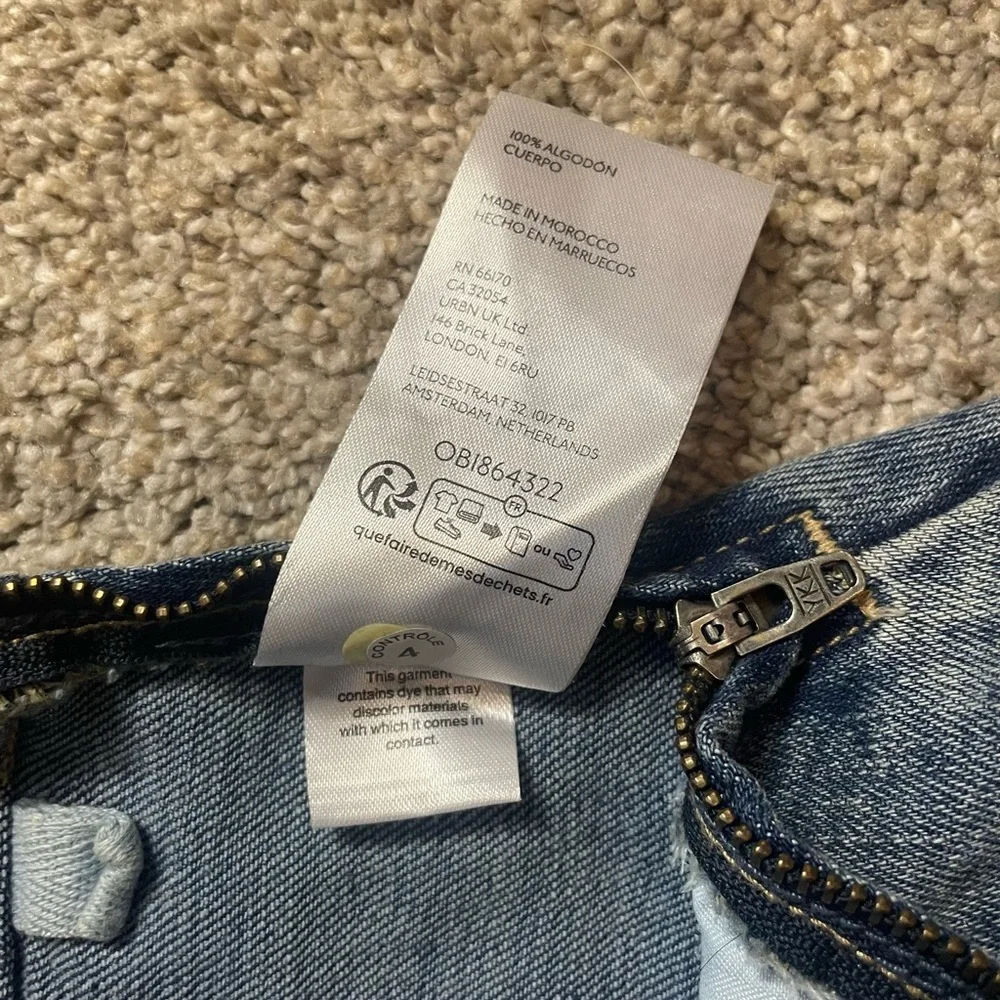 We The Free - Je Suis Pret Barrel Denim Jumpsuit - Size large - Picture 8 of 13